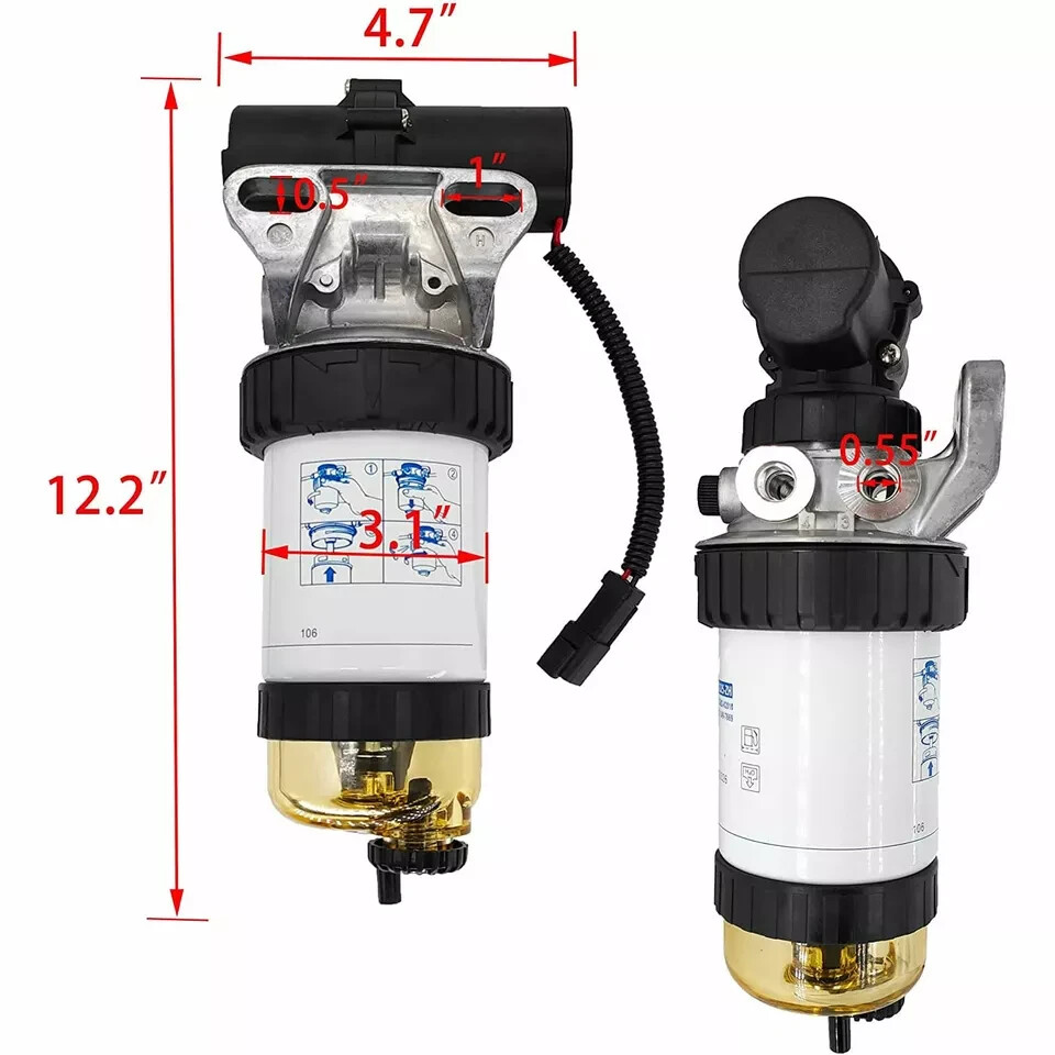 MP10325 Fuel Filter & Lift Pump Assembly For ASV SR70 SR80 232/5877 228-9129
