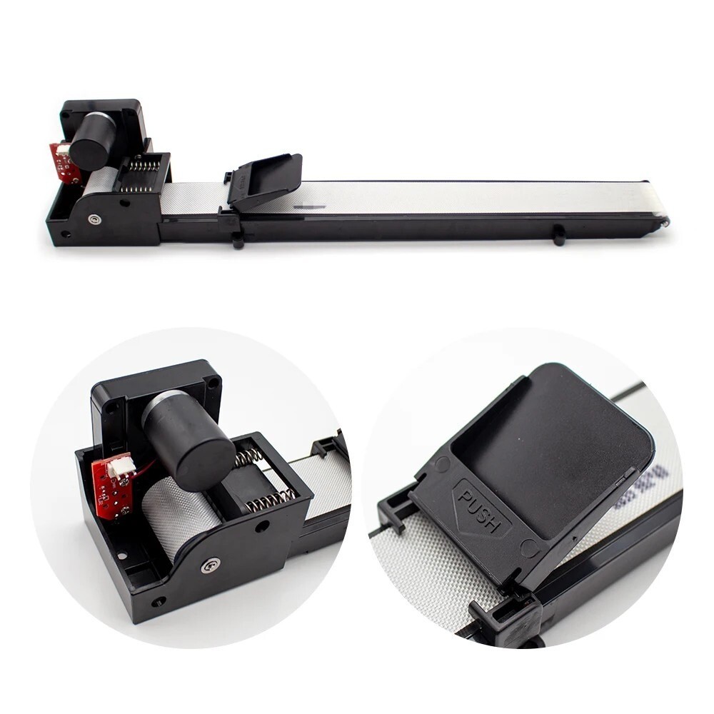 DC 24V 504MM Mini Cargo Conveyor Belt Vending Machine Track Cargo Belt Conveyor