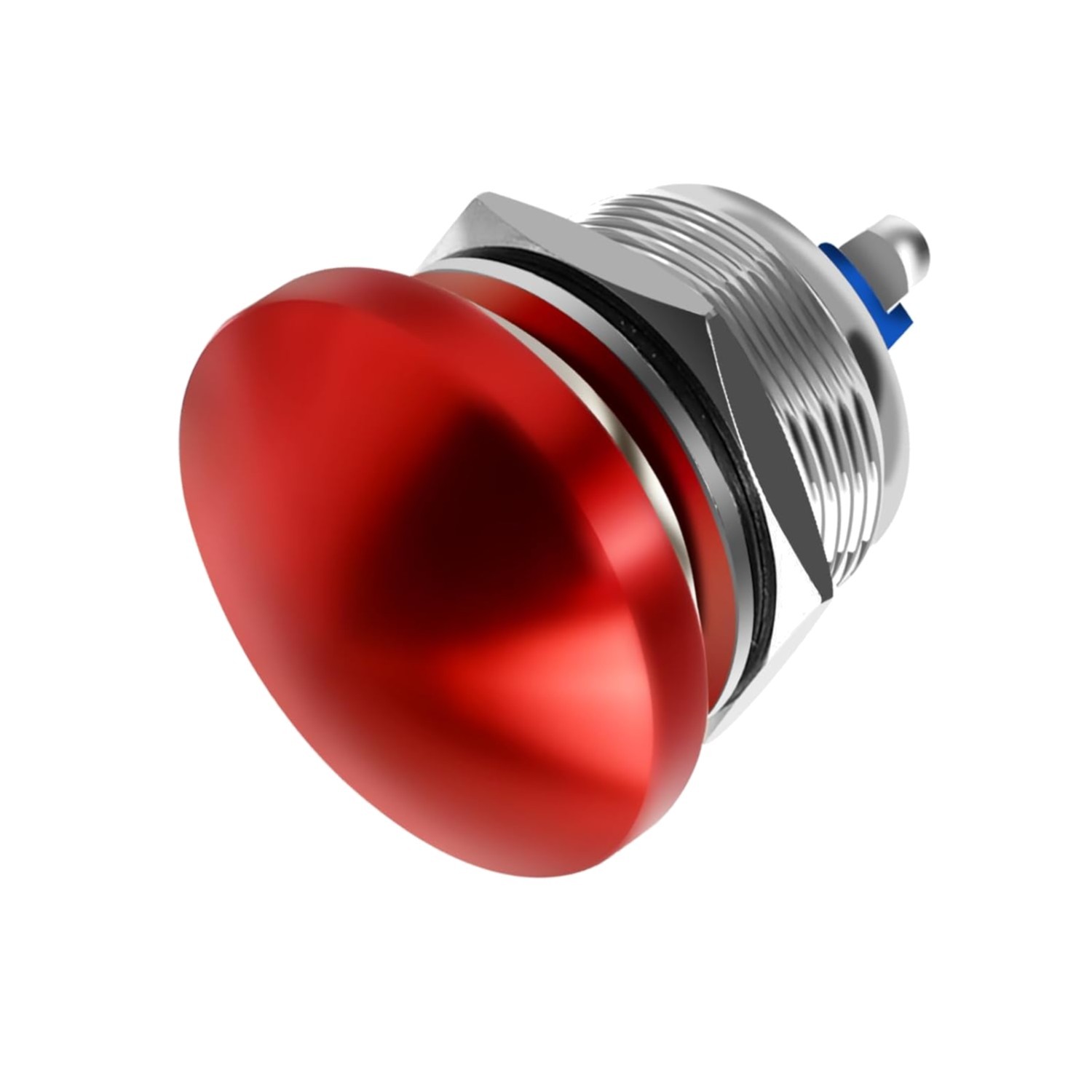 Red Mushroom Head Switch 5A SPST – Versatile and Easy to Install Waterproof