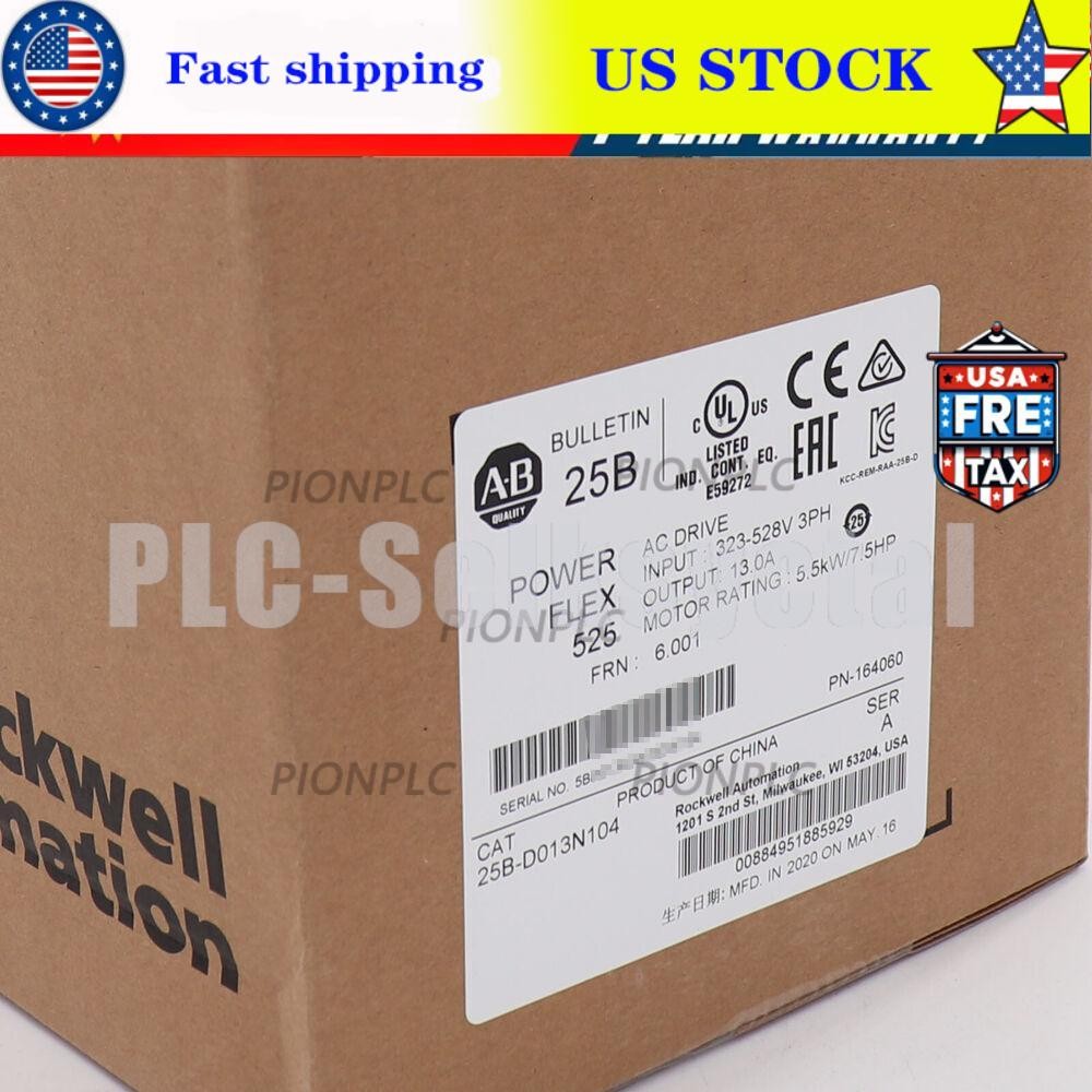 NEW AB 25B-D013N104 Allen-Bradley 25BD013N104 US Free Tax
