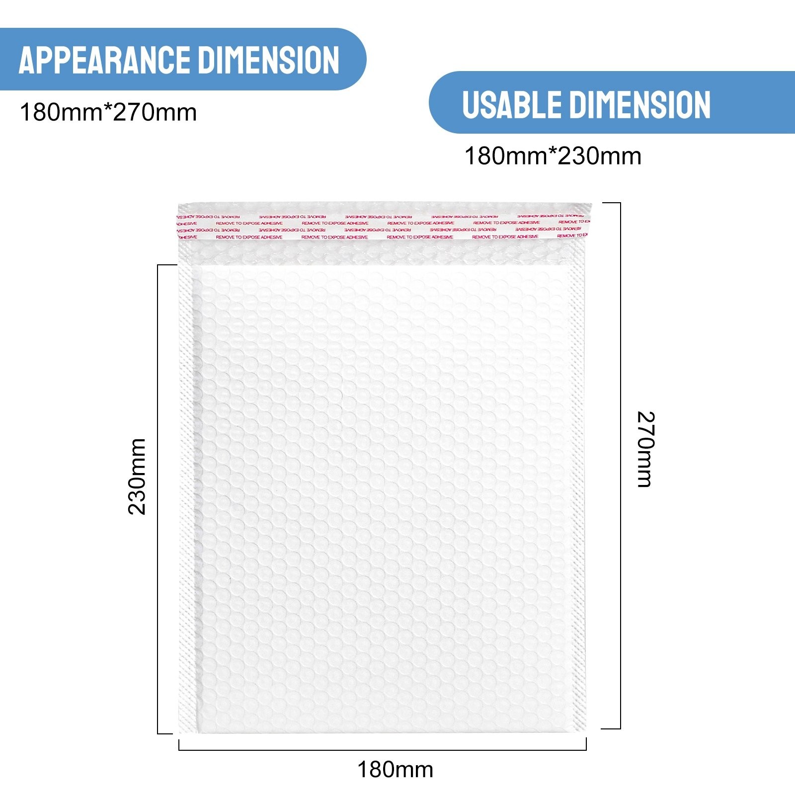 7″x9″/9.8″x11.8″/7.8″x9.8″ Poly Bubble Mailers Padded Envelopes Shipping Bags