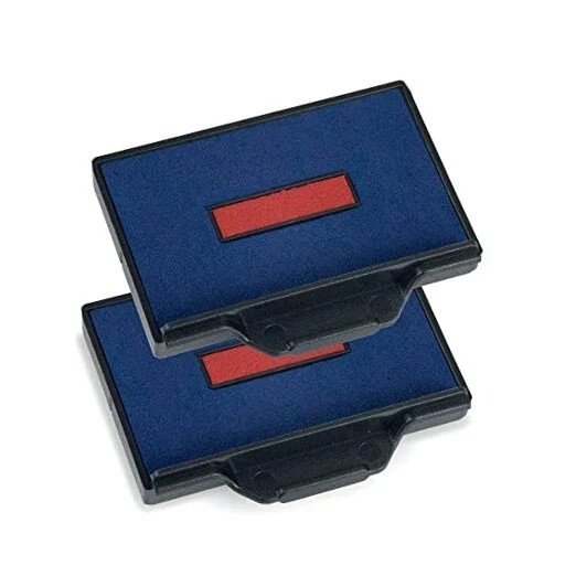 Case of 10 Boxes with 2 pads per box Trodat 6/58 Stamp Replacement Ink Pad RED