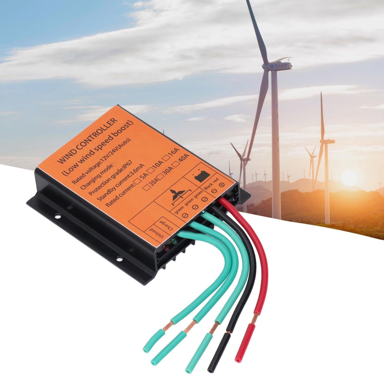 Wind Controller Voltage Wind Generator Regulator 12V Part #tp