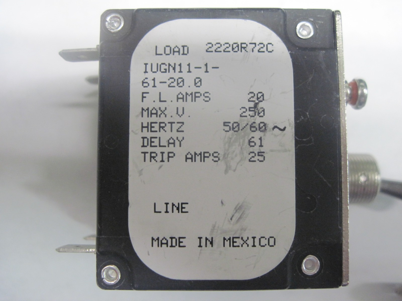 IUGN11-1-61-20.0 AIRPAX