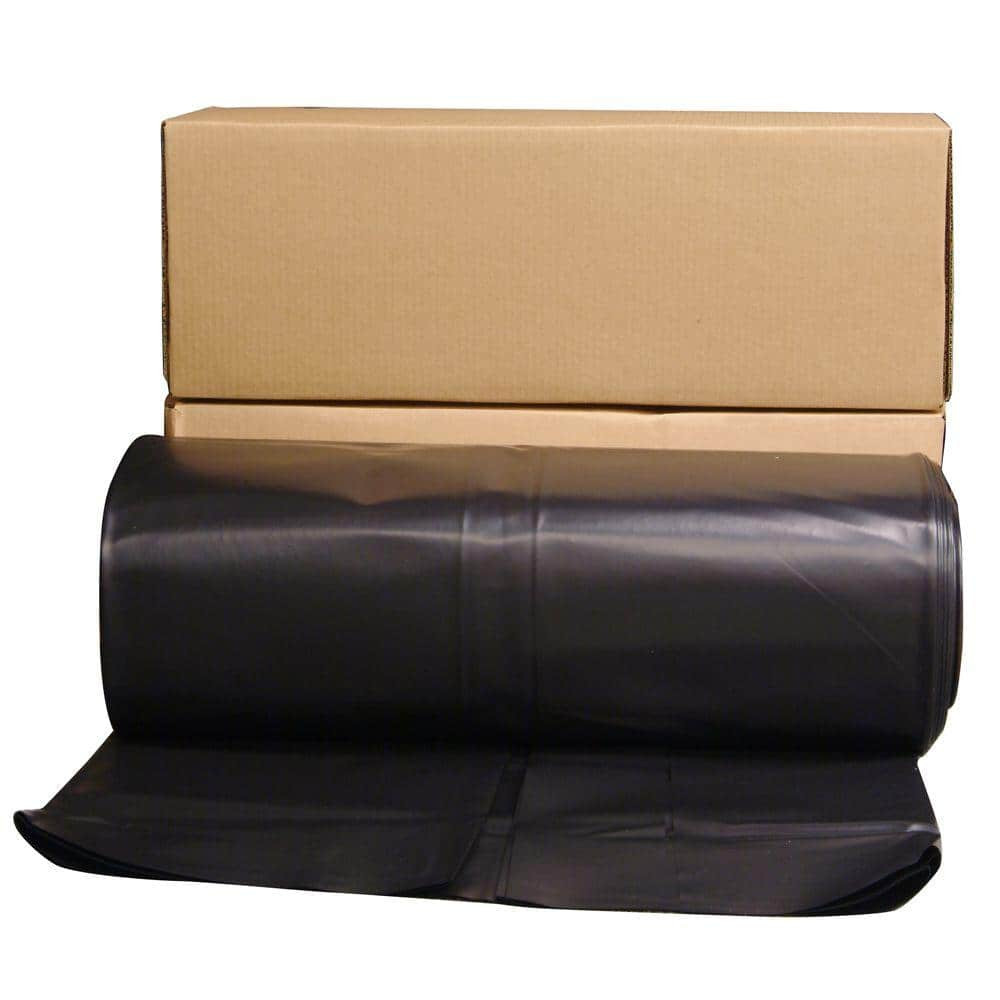 12 Ft. X 100 Ft. Black 6 Mil Plastic Sheeting