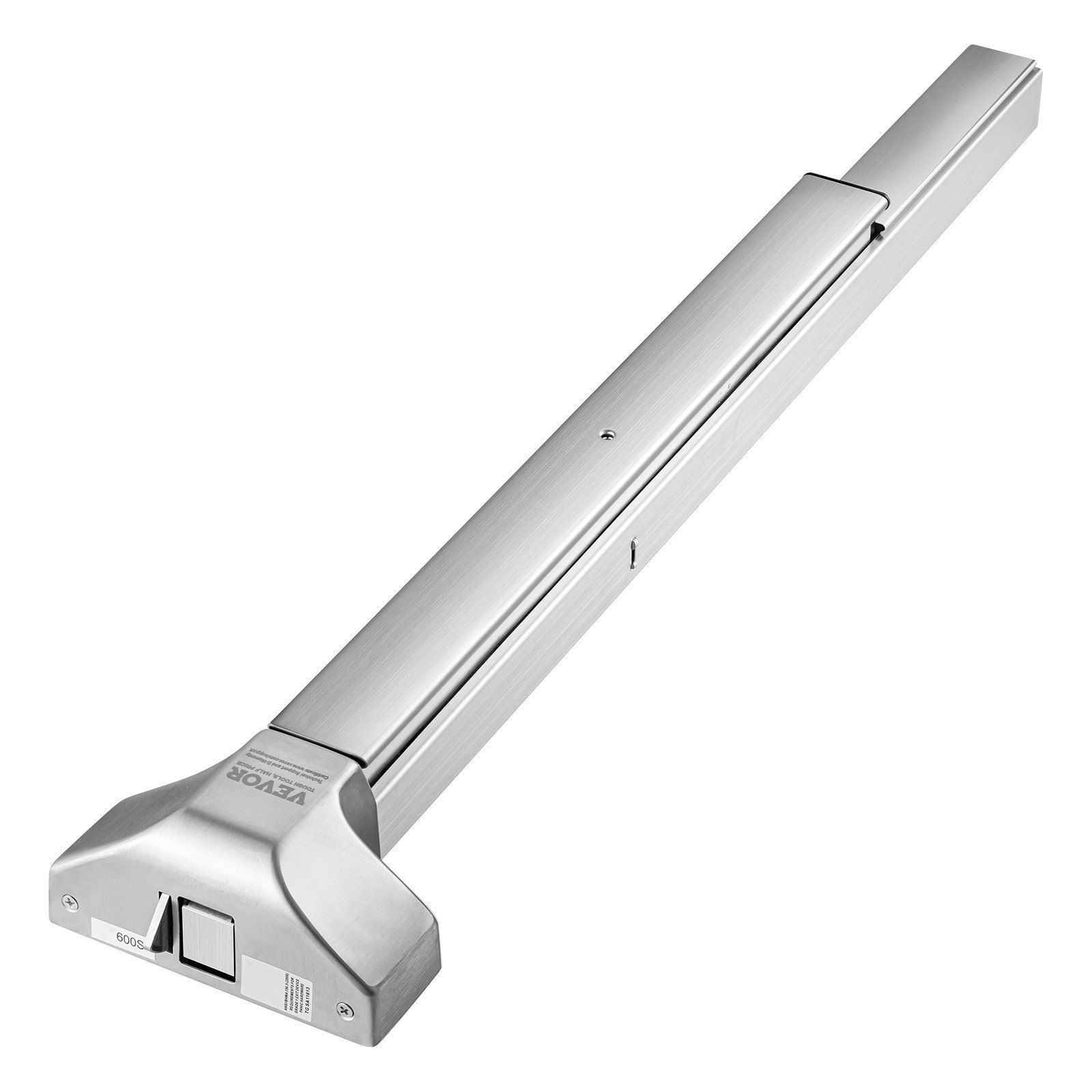 31in Security Door Push Bar with Outside Lever and 3 Accessories for 30-36in