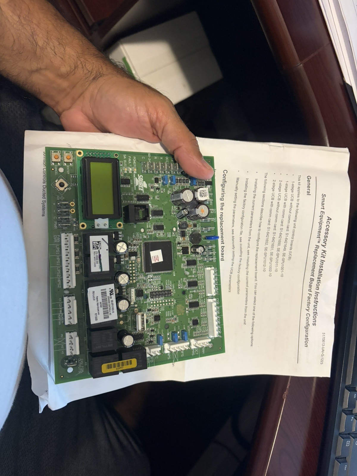TESTED🔥 25-2899-94 SE-SPU1002-4 Control board York Roof Top Unit.
