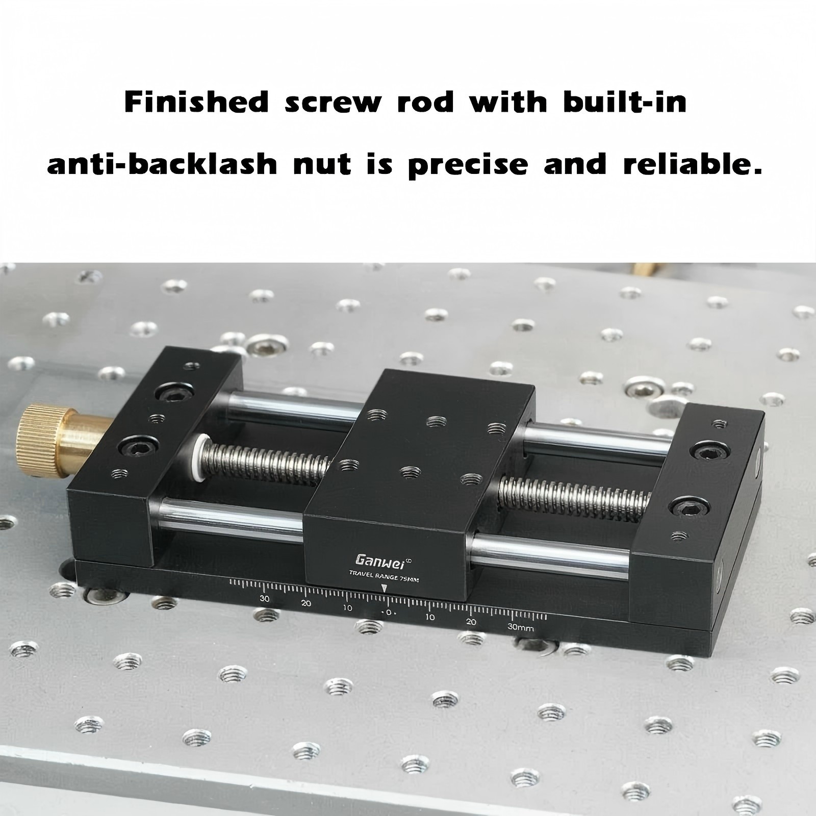 0-3in 22pounds X/Y Axis Precision Sliding Table Linear Stage Free Ship Aluminum