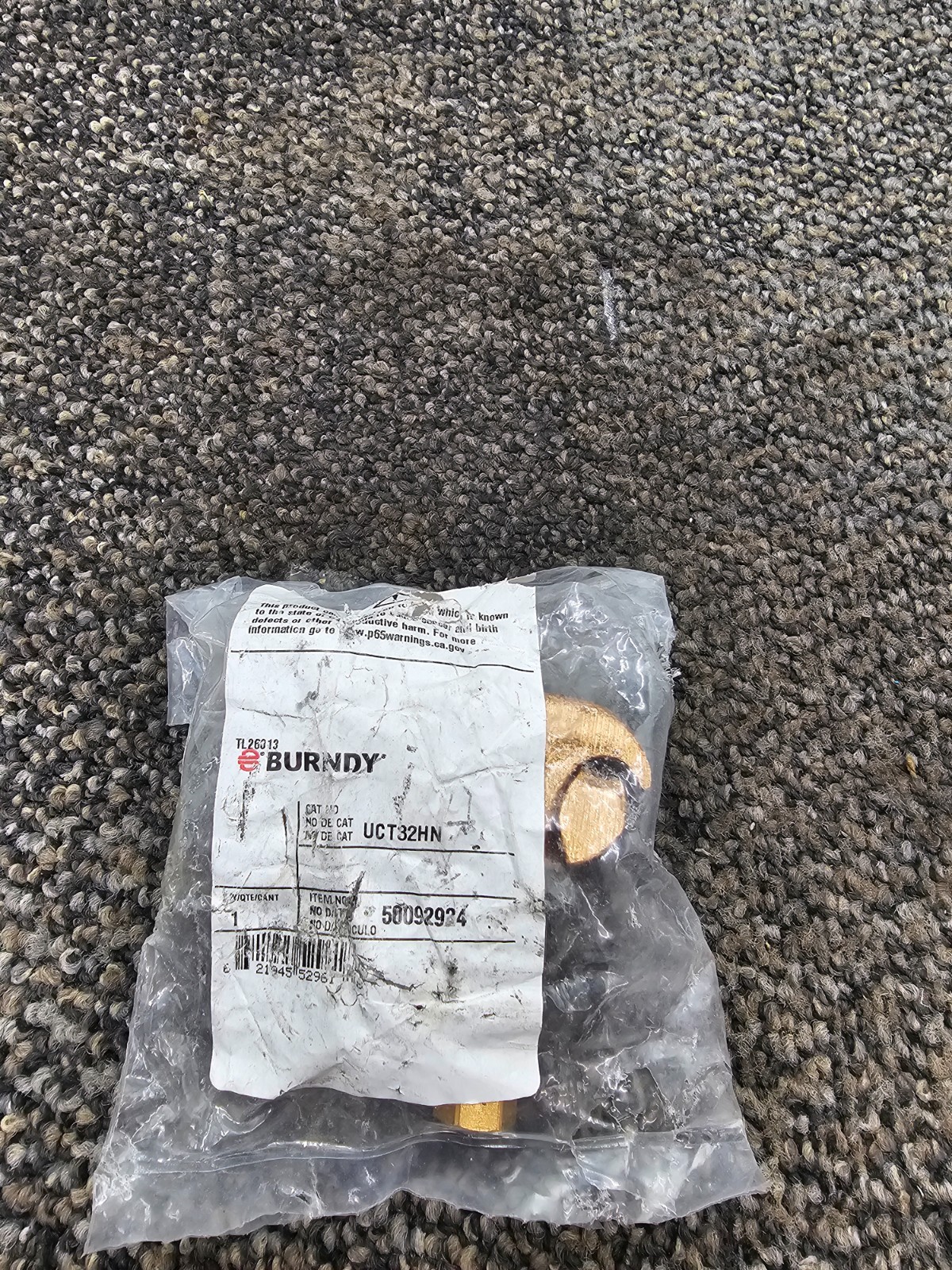 BURNDY UCT32HN: 4/0 AWG Tap Connector 50092924 Parallel Groove Clamp