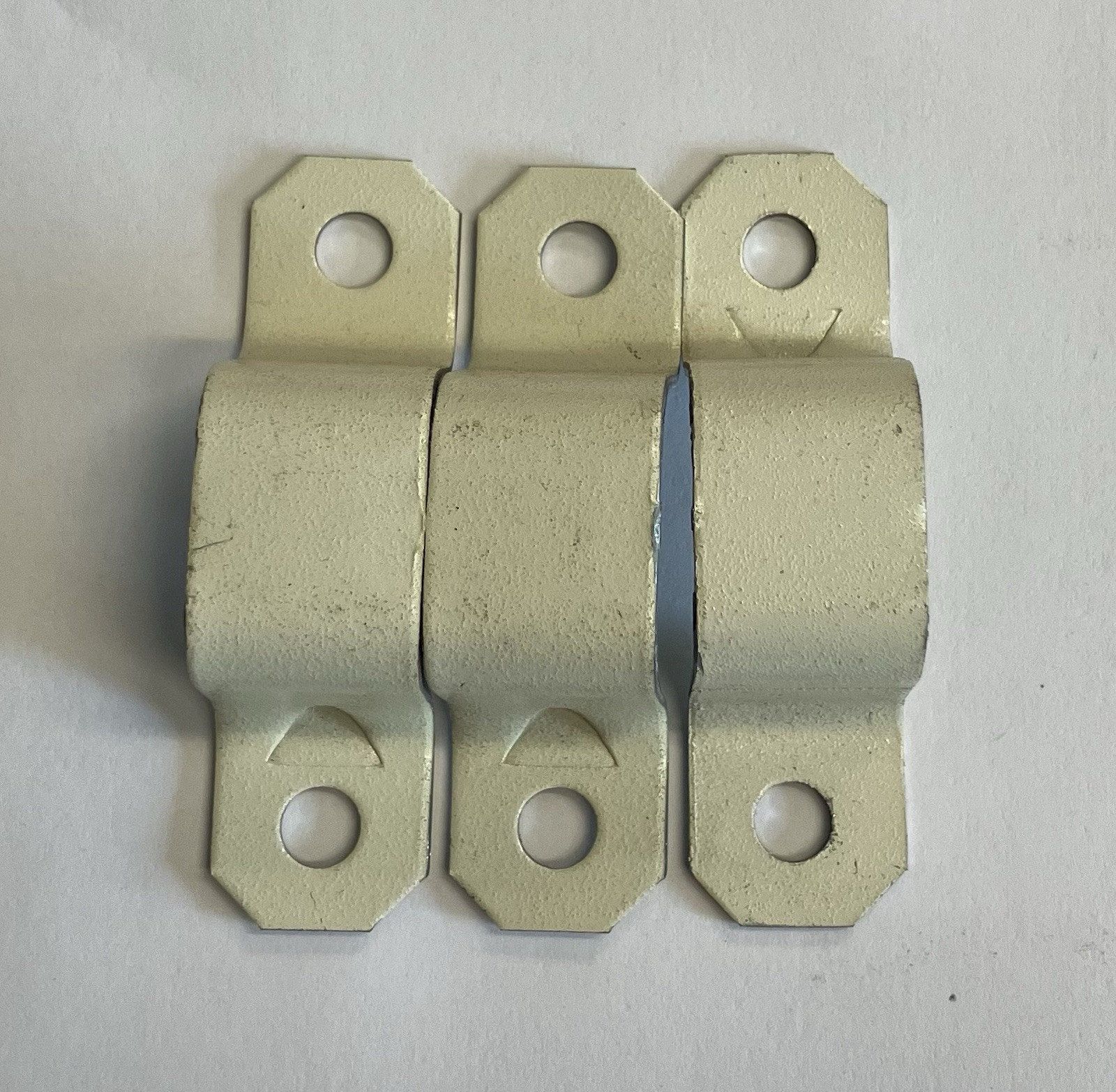 WIREMOLD LEGRAND V504 2 HOLD STRAP IVORY LOT OF 3