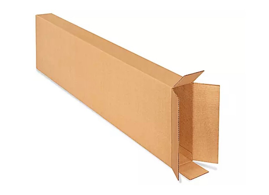 14″ x 4″ x 52″ Cardboard Corrugated Box – SIDE LOADING