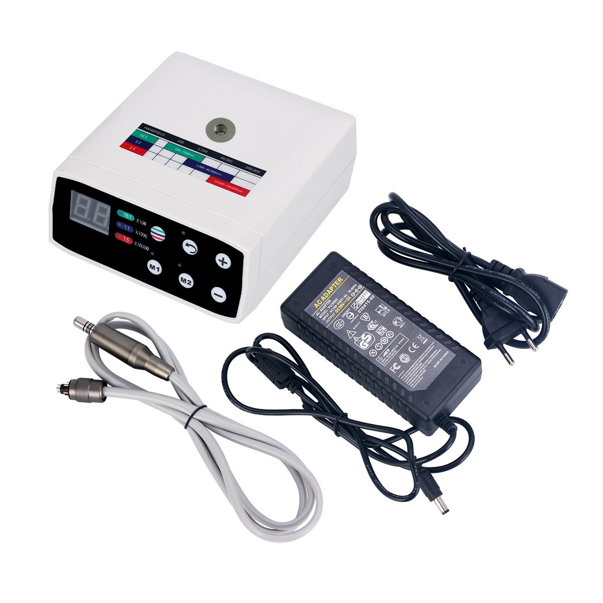 AZDENT Dental Brushless LED Electric Micro Motor Built-in /w/Water Supply System