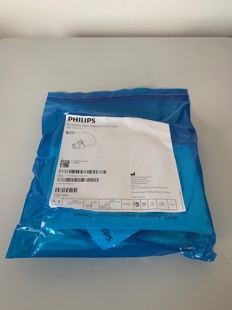 Philips OEM M1943AL Sp02 Adapter Cable 3 Meters, 98980312865 (2339)