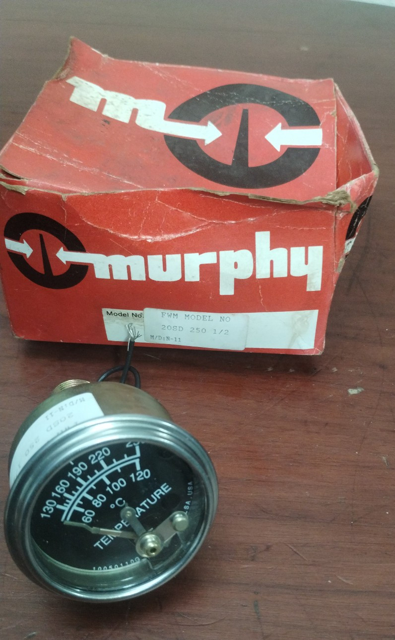 MURPHY 20SD-250-1/2 (10703840): Direct Mount Temperature Swichgage®