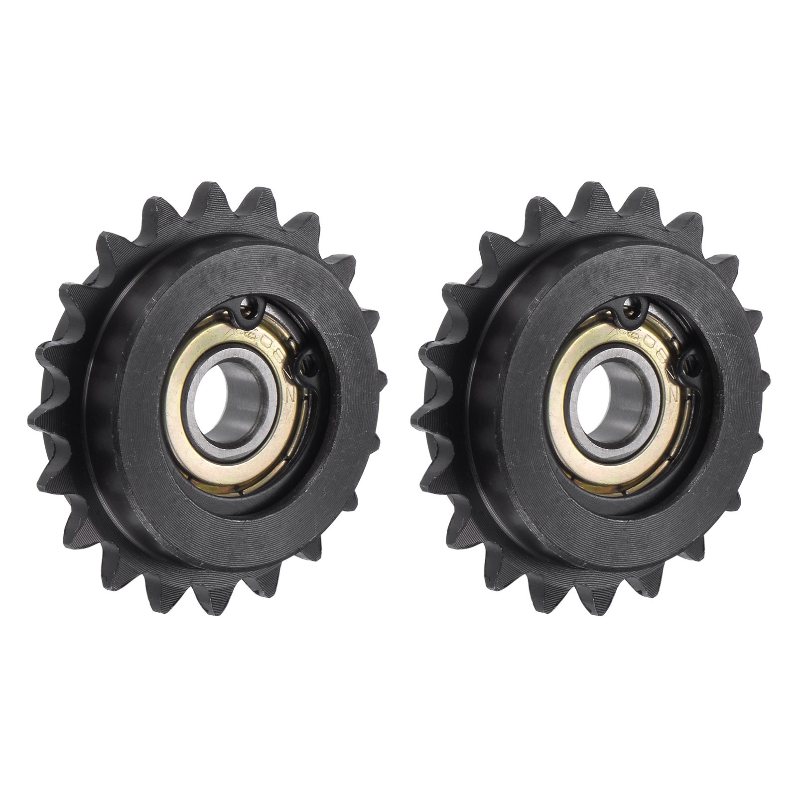 2PACK #25 Chain Idler Sprocket 8mm Bore 1/4″ Pitch 20 Tooth Sprocket