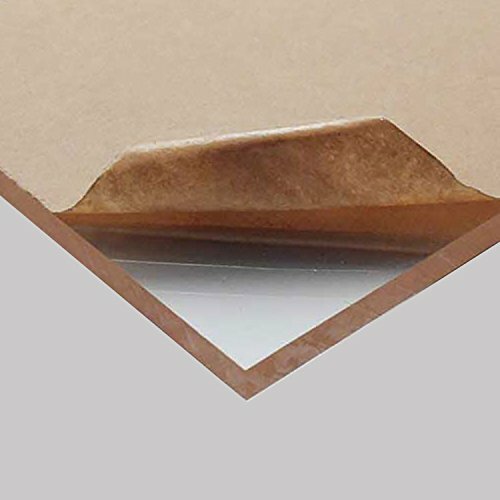 Acrylic Plexiglass Plastic Sheet (4-PACK) 1/2″ x 24″ x 48″ – Clear Cast