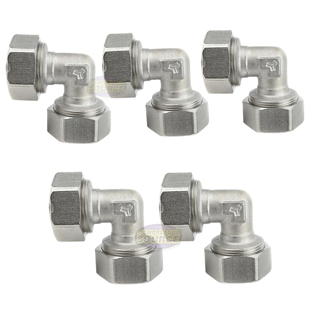 5 Pack RapidAir MaxLINE Compressed Air Piping 3/4″ Elbow M8067 Max Line Rapidair