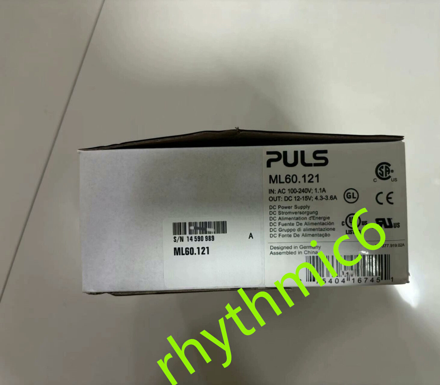 1PC Brand New PULS ML60.121 power supply FedEx or DHL