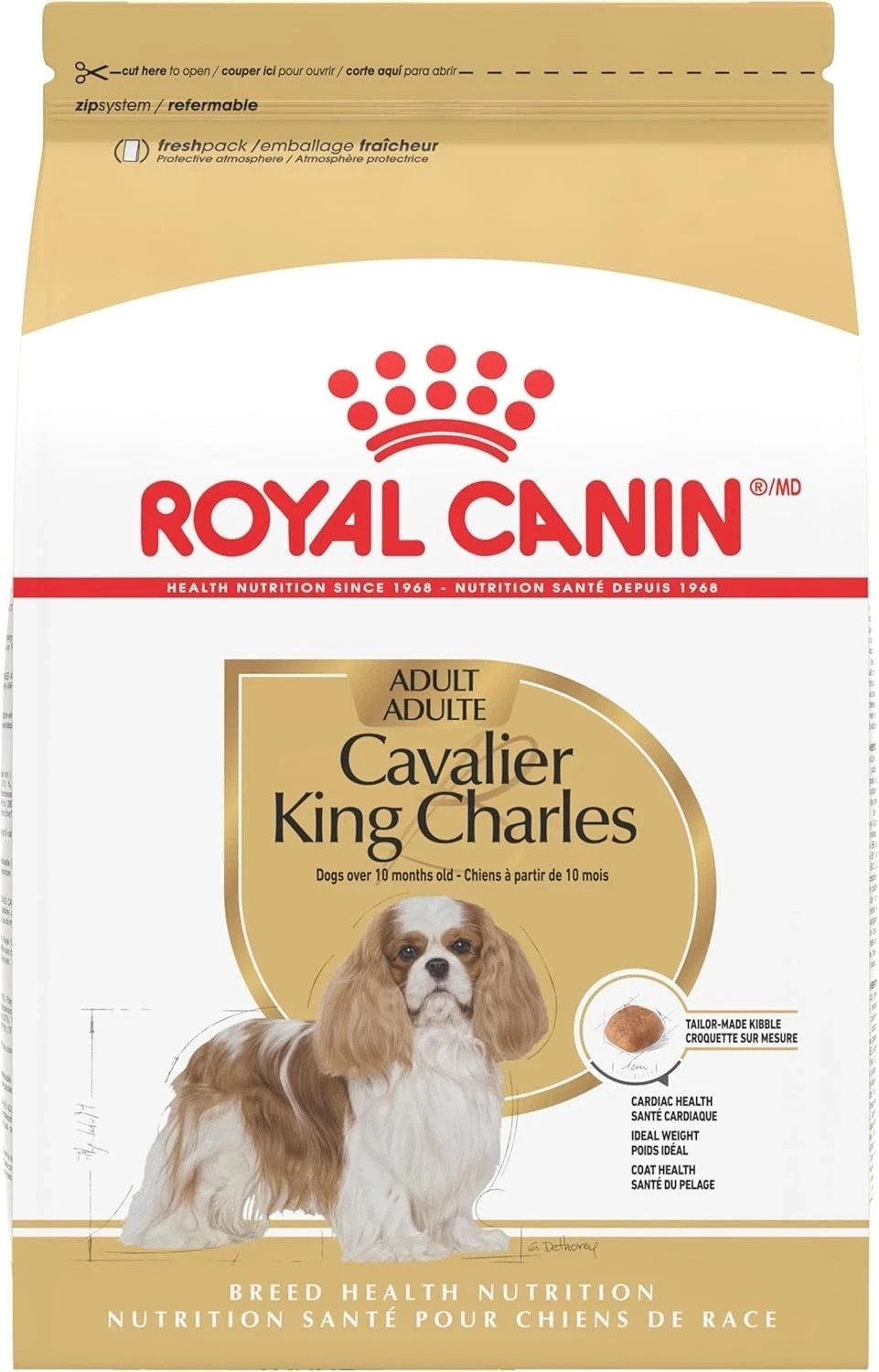 Royal Canin Cavalier King Charles Adult Breed Specific Dry Dog Food, 10 lb