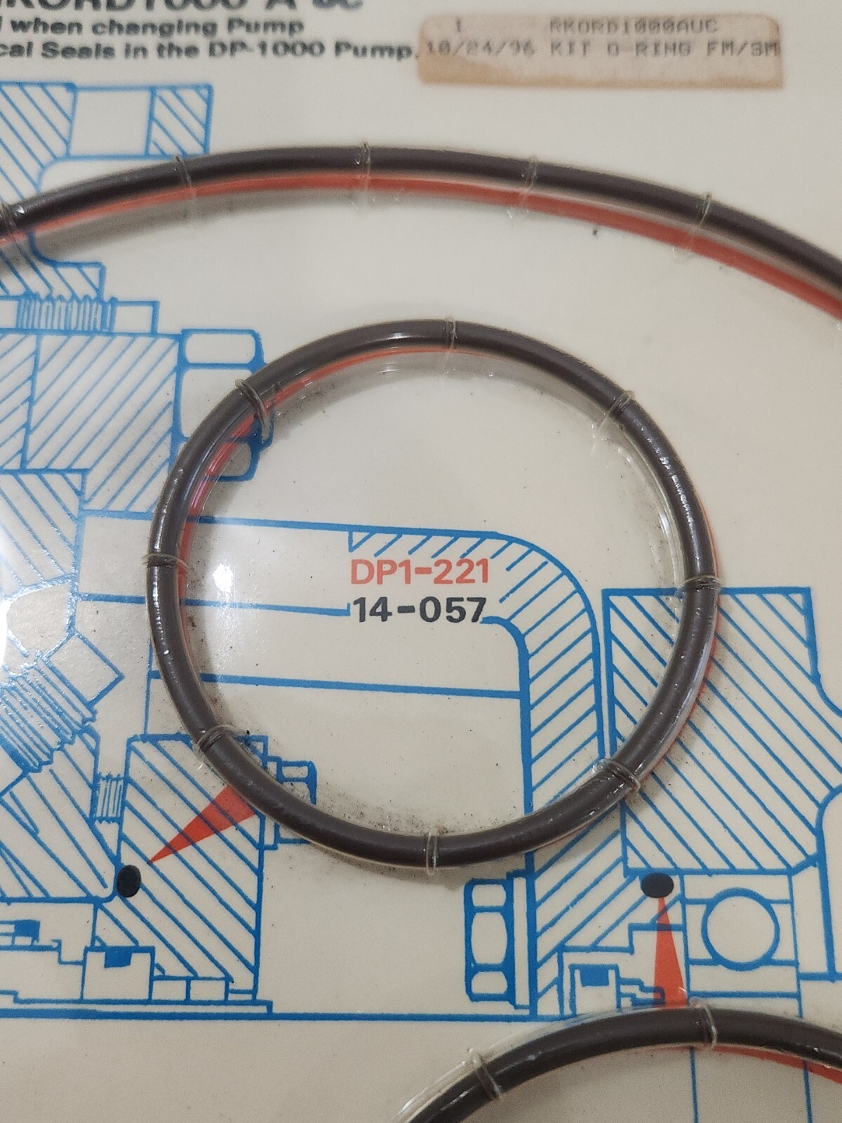*FACTORY SEALED* Nikkiso RKORD1000AUC Mechanical Seal Kit For DP-1000 + Warranty