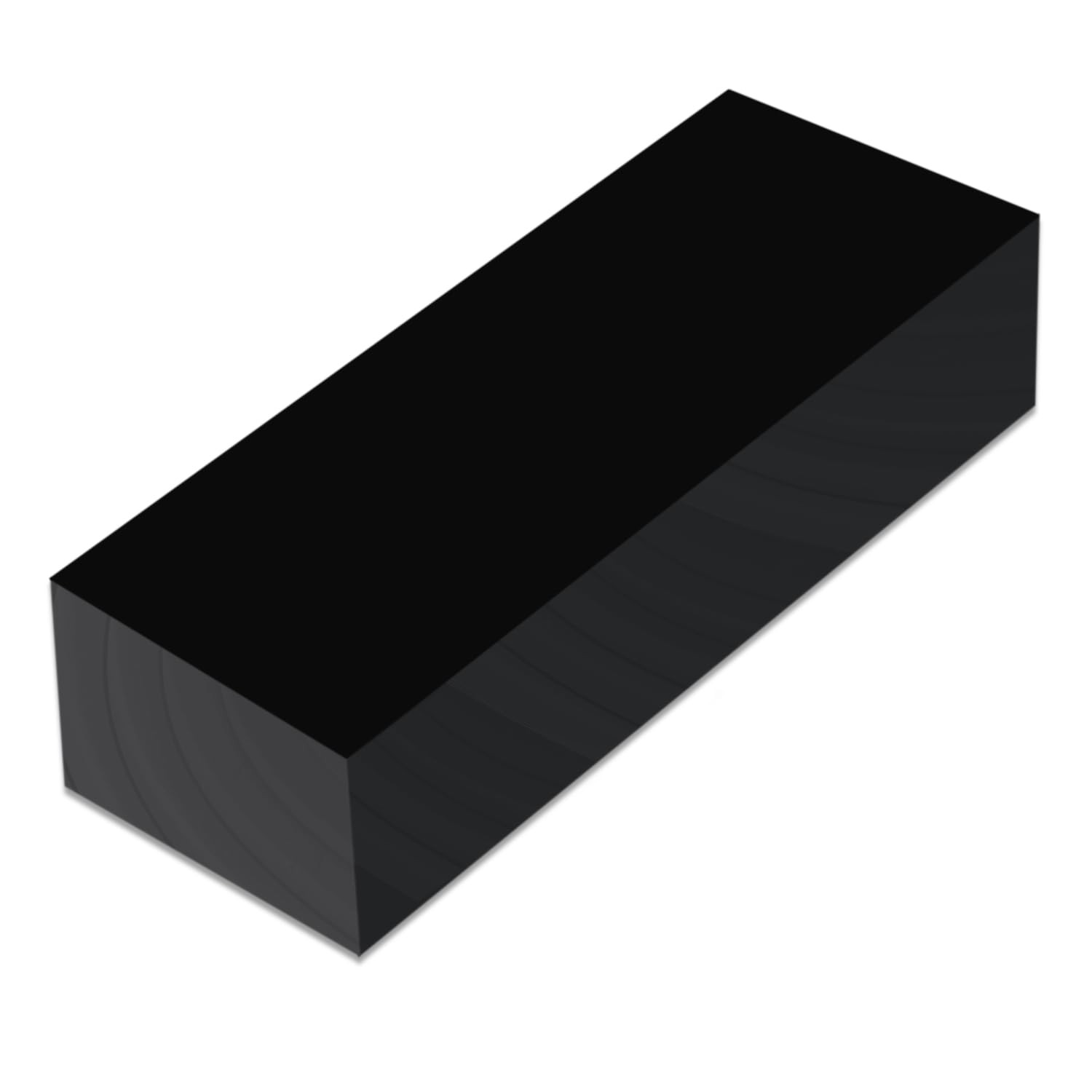 HDPE Block Black HDPE Plastic Sheet 3” X 12” X2” (50Mm Thick) High Density Po