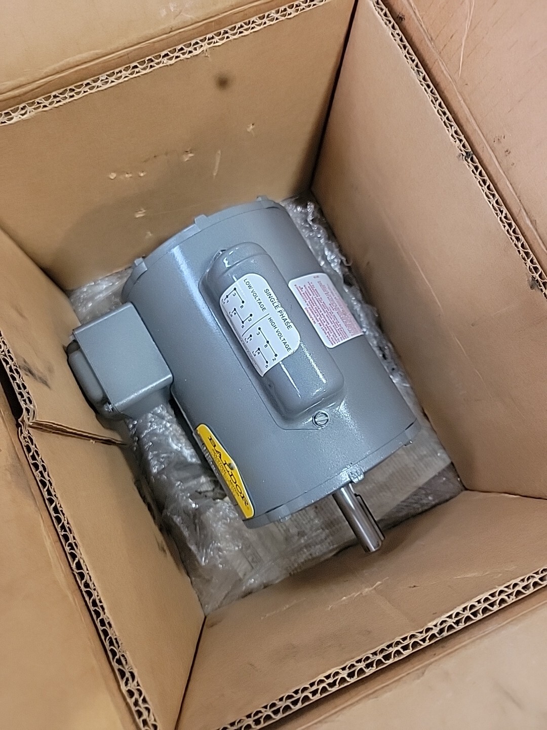 BALDOR INDUSTRIAL MOTOR CAT NO L1304