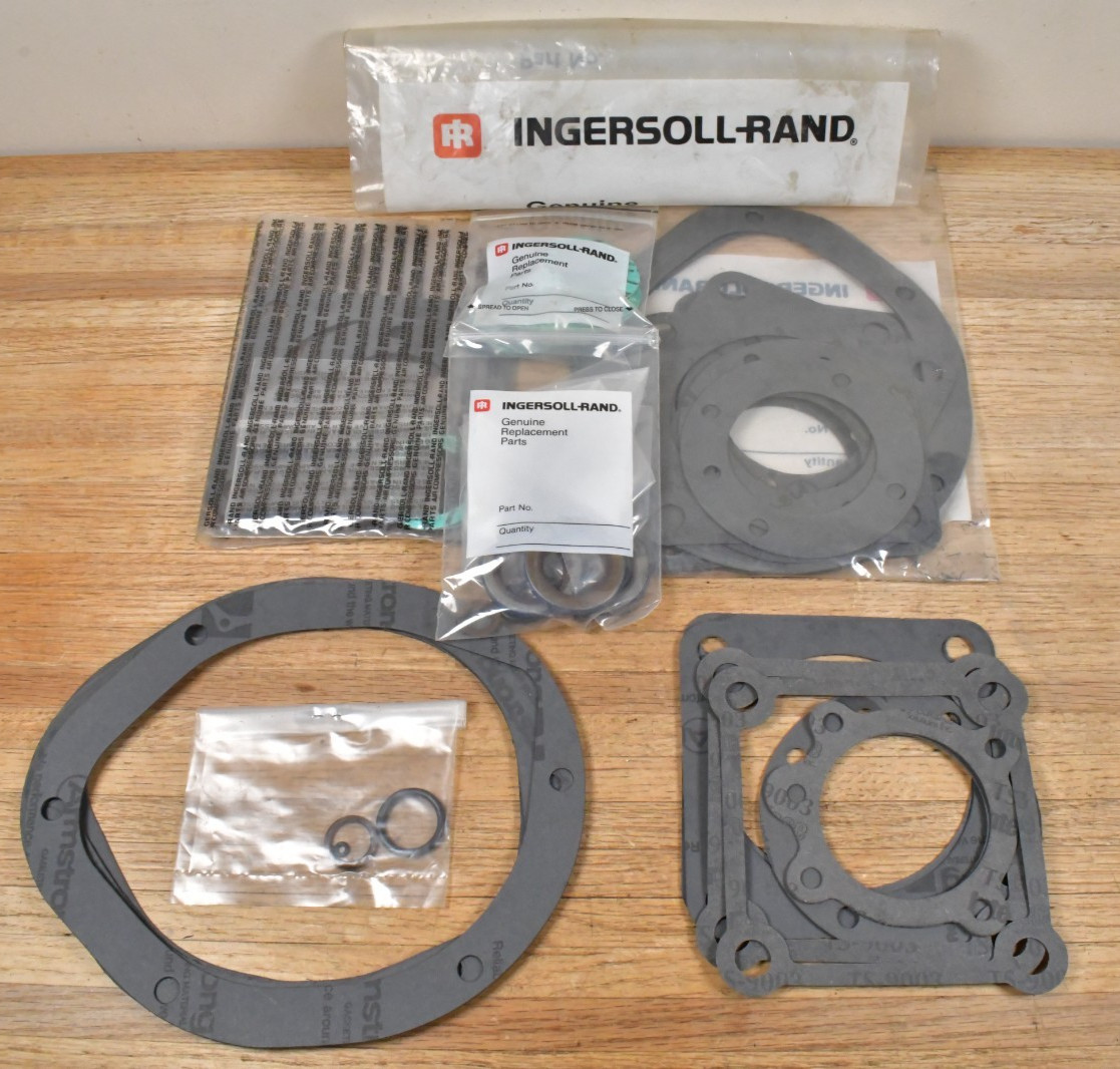 LOT of Genuine OEM Ingersoll Rand UNKNOWN Air Compressor Rebuild Kit Gaskets