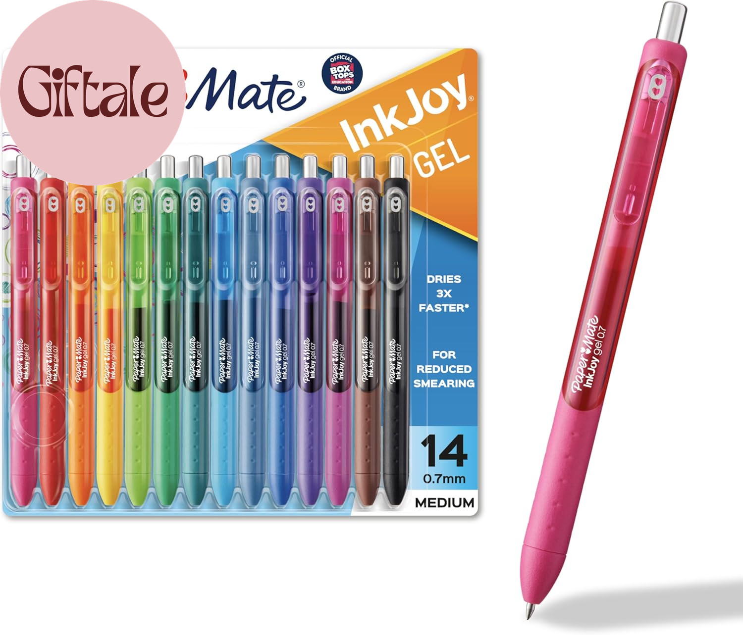 Paper Mate Inkjoy Gel Pens, Assorted, Medium Point (0.7Mm), 14 Count – Smooth Wr