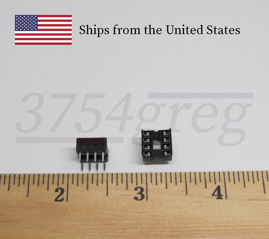 10pcs Dual Inline Pin Integrated Circuit Socket DIP IC Socket – You Choose Size