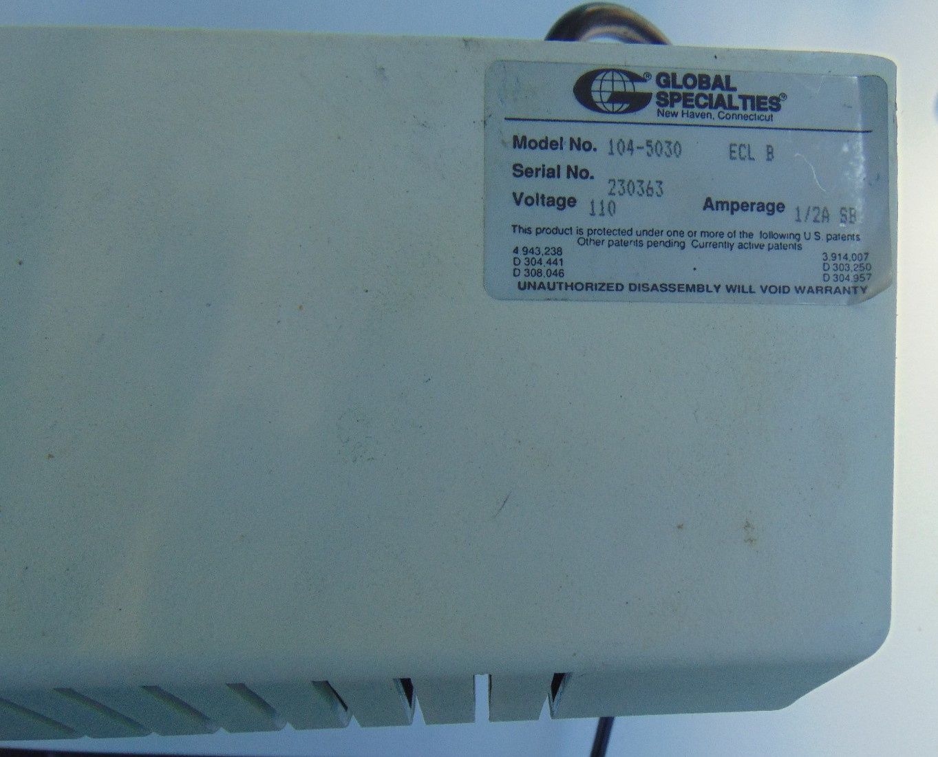 Global Specialties PB-503 Proto Board & Power Supply | Powers On
