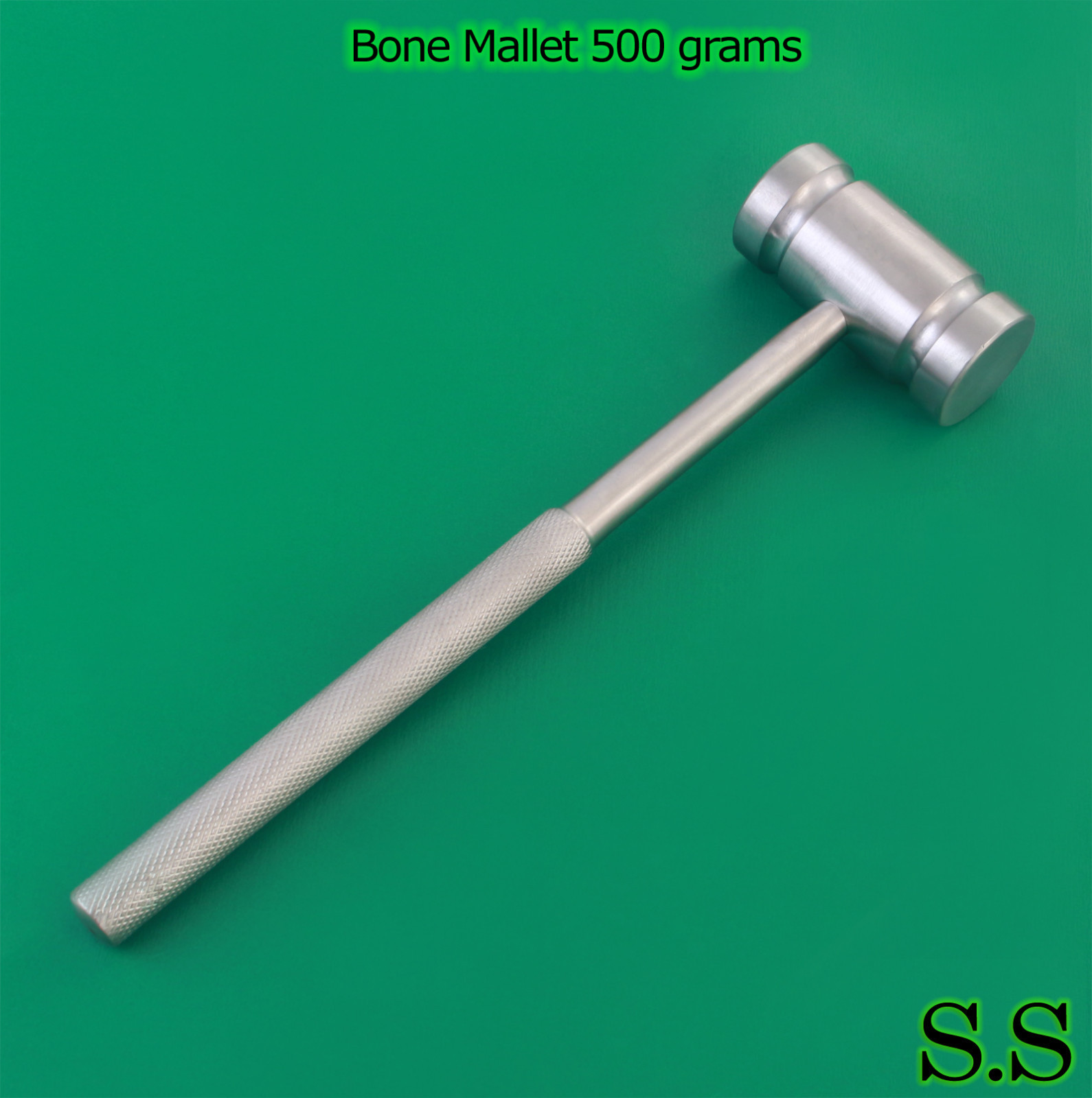 Bone Mallet 500 grams veterinary orthopedic Instrum