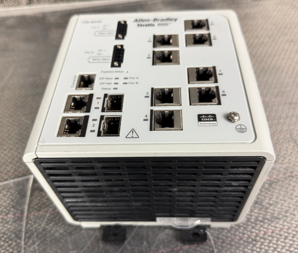 *Guaranteed* Allen Bradley 1783-MS10T Managed Ethernet Switch Stratix 8000 (||)