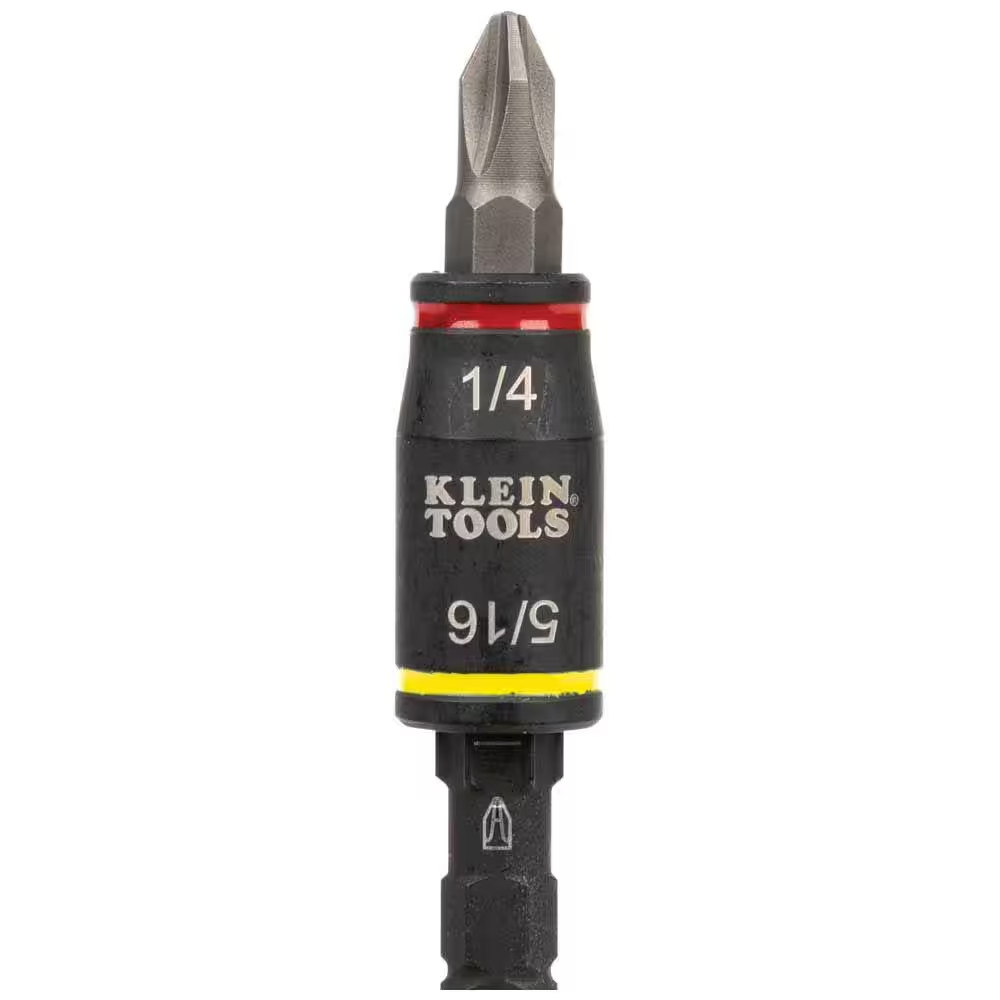 3-in-1 Impact Flip Socket, 1/4 in., 5/16 in., 5 in. L