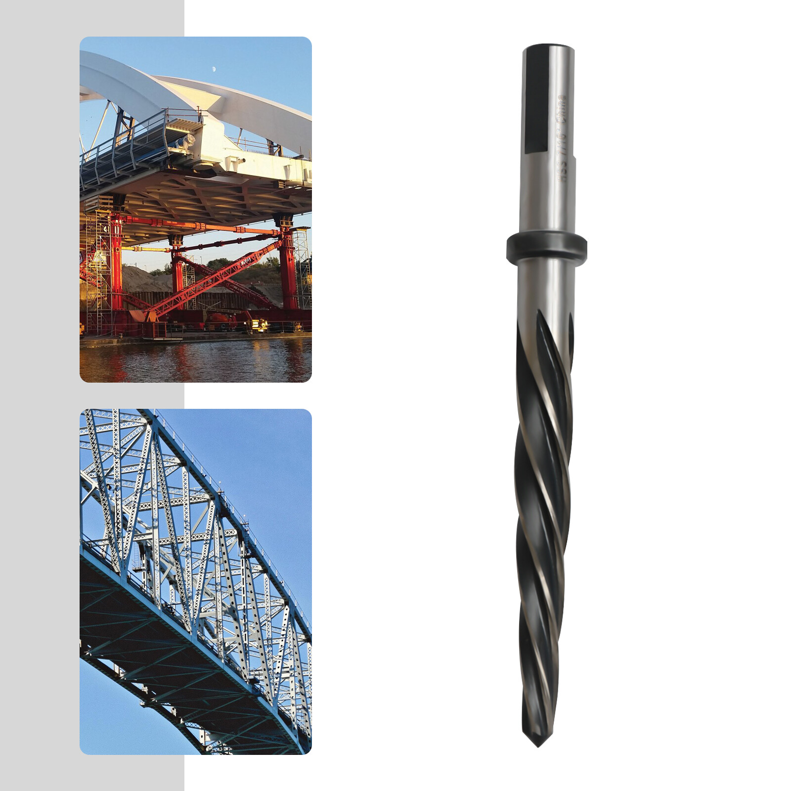 7/16″ 11mm Tapered Shank High-speed Steel Drill Bridge Construction Reamer