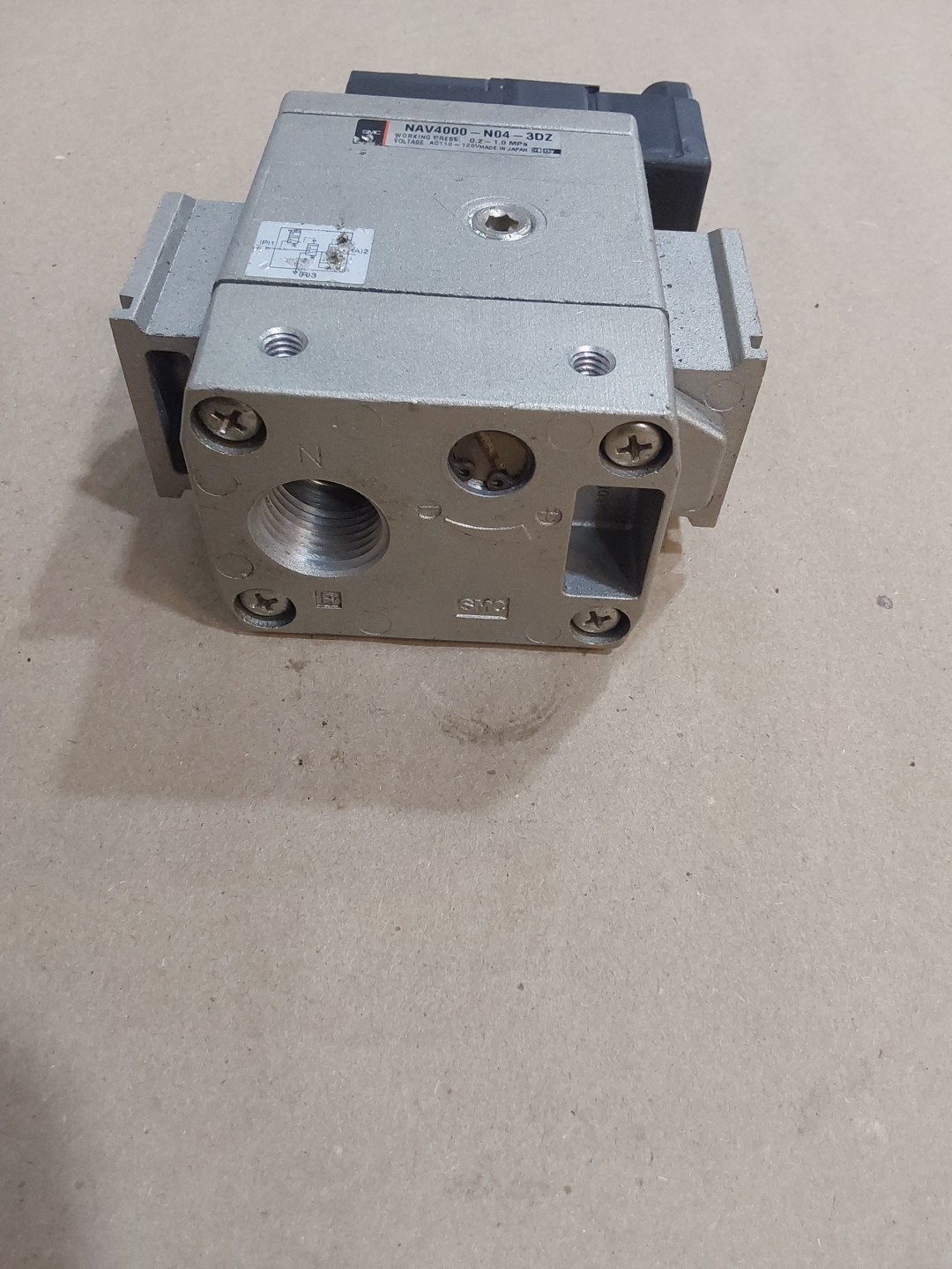 SMC NAV4000-N04-3DZ Solenoid Valve VALVE SOFT START 1/2NPT, NAV4000N043DZ