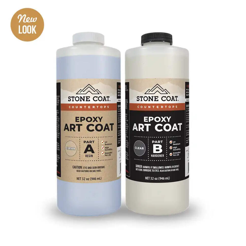 Art Coat (Stone Coat Countertops) DIY Art Resin Epoxy Gallon Kits for Crafts