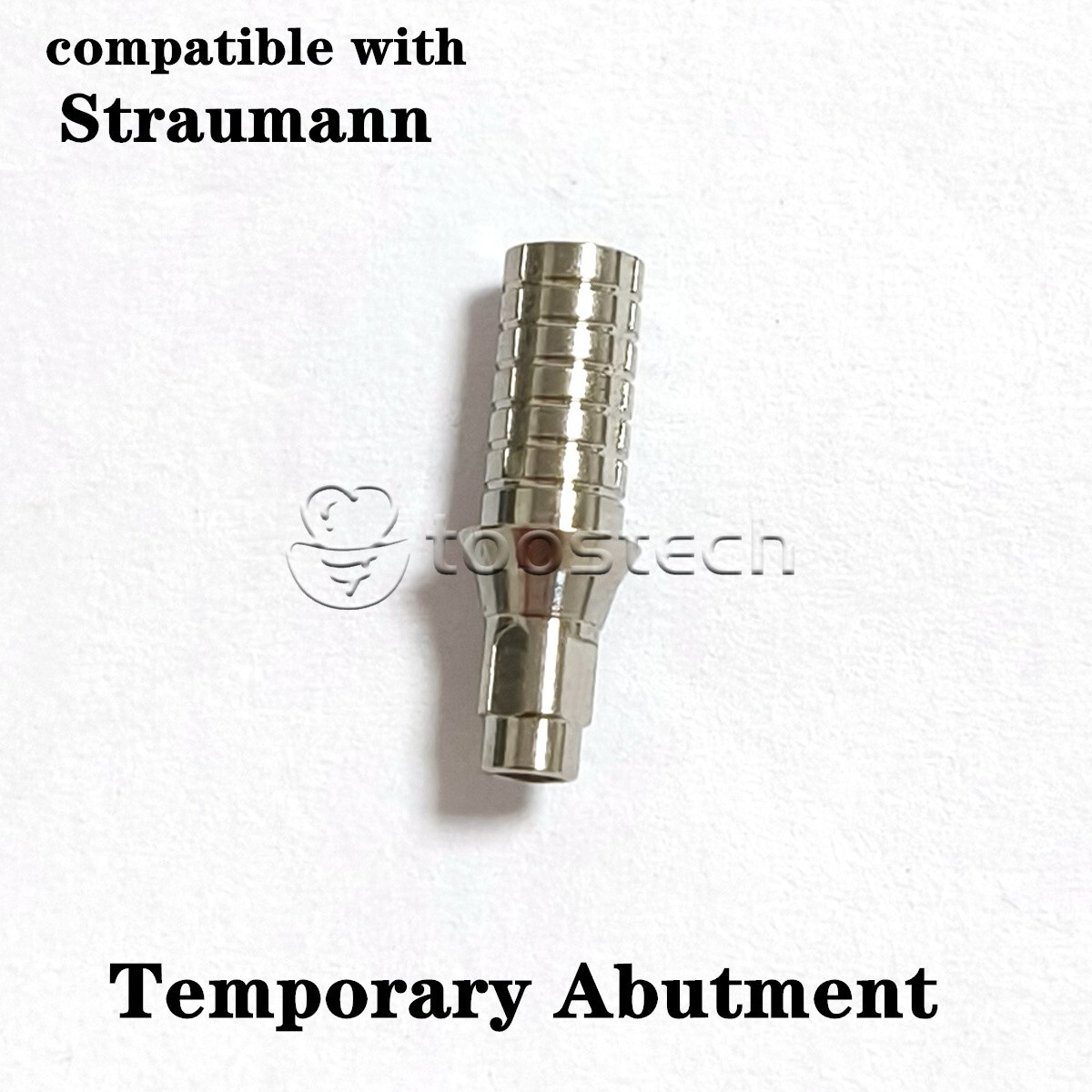 Dental Titanium Temporary abutment compatible with Straumann ITI platform RC NC