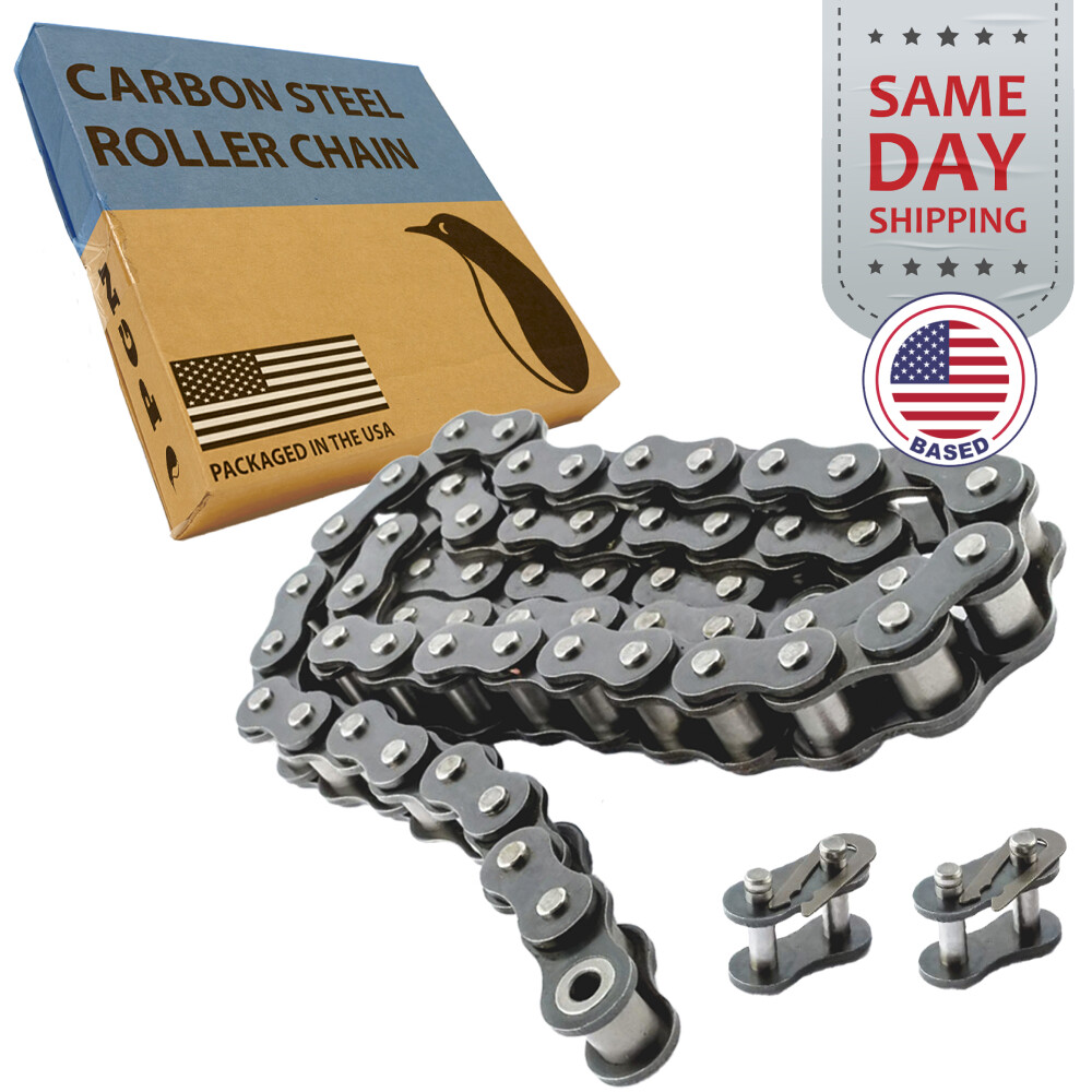 #25 Roller Chain x 10 feet + 2 Connecting Links + Same Day Expedited Shipping