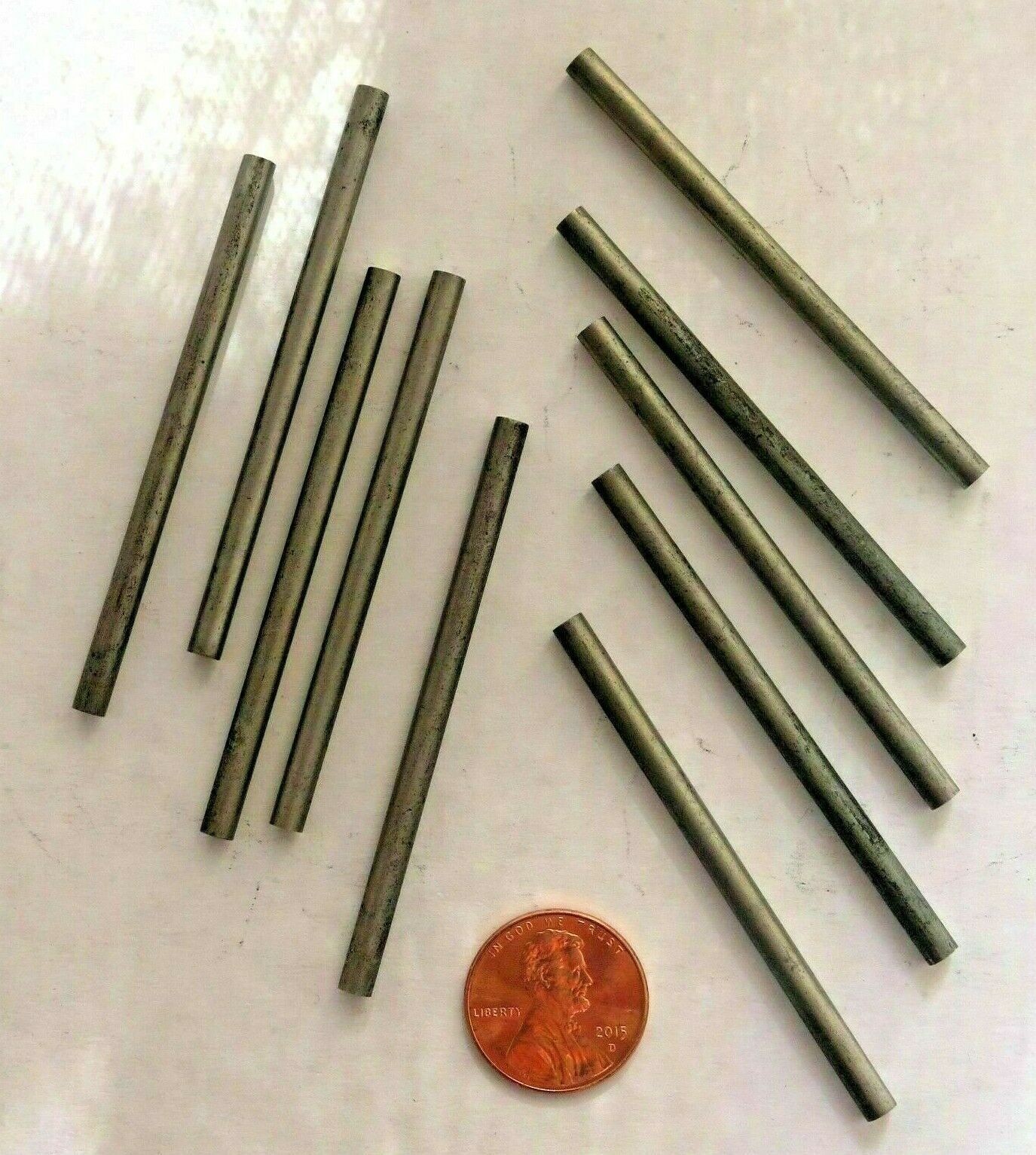 Lot 10 Solid Carbide Blank Round Engraving Bits Watchmaker Jewelry Lathe 0.135″