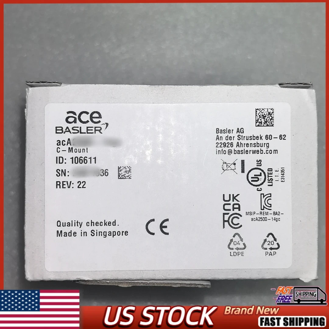 acA2000-340KC Basler Industrial Camera NEW SEALED US Stock Fast Delivery