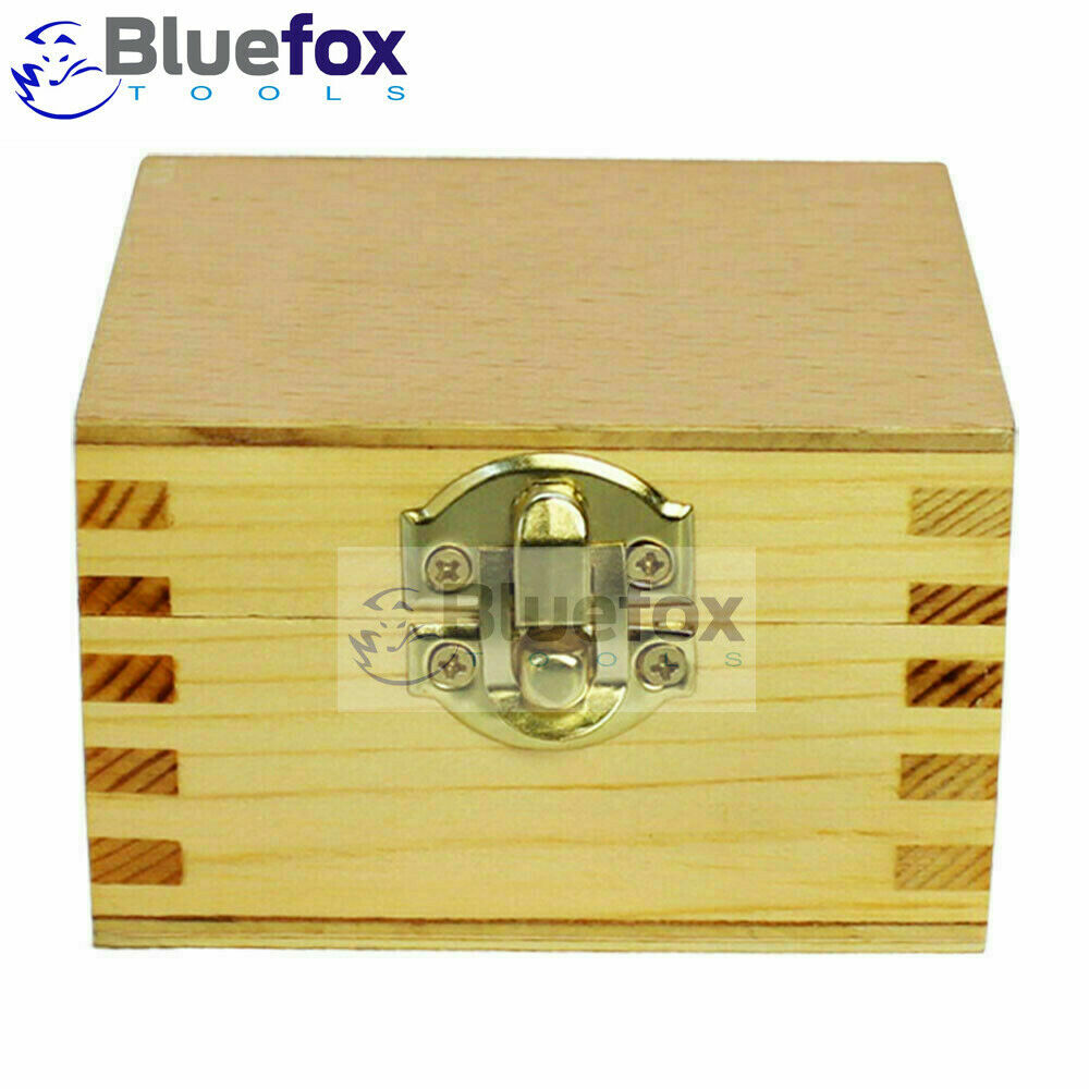 V Blocks And Clamps Set 1-5/8 Inch x 1-1/4 Inch x 1-1/4 Inch With Wooden Case