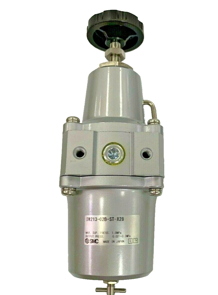 SMC IW Series Filter Regulator IW213-02B-ST-X28 1/4″ port 0.02 to 0.3 Mpa