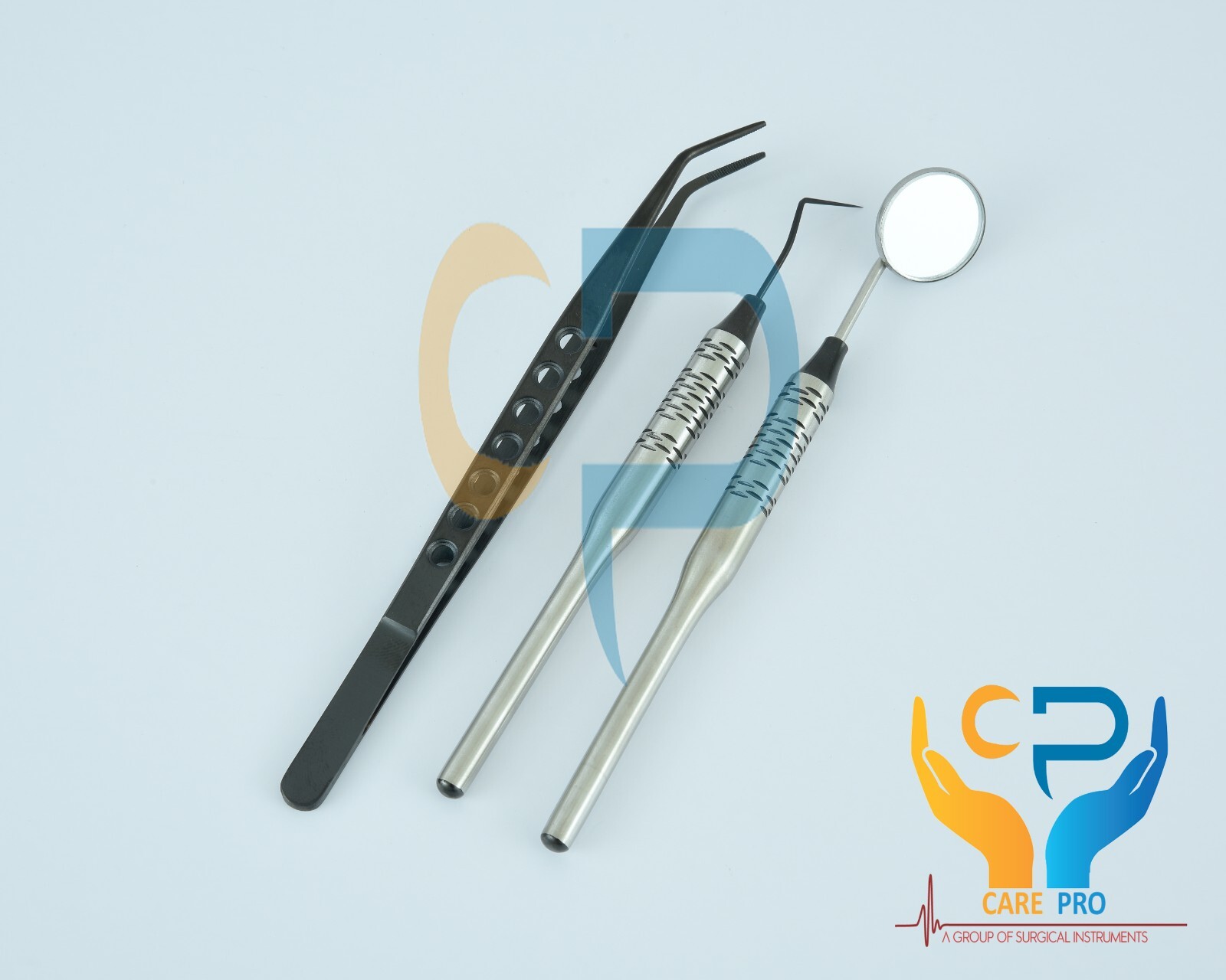 45 Instruments Basic Dental Set Mirror Explorer College Plier GERMAN QUALITY