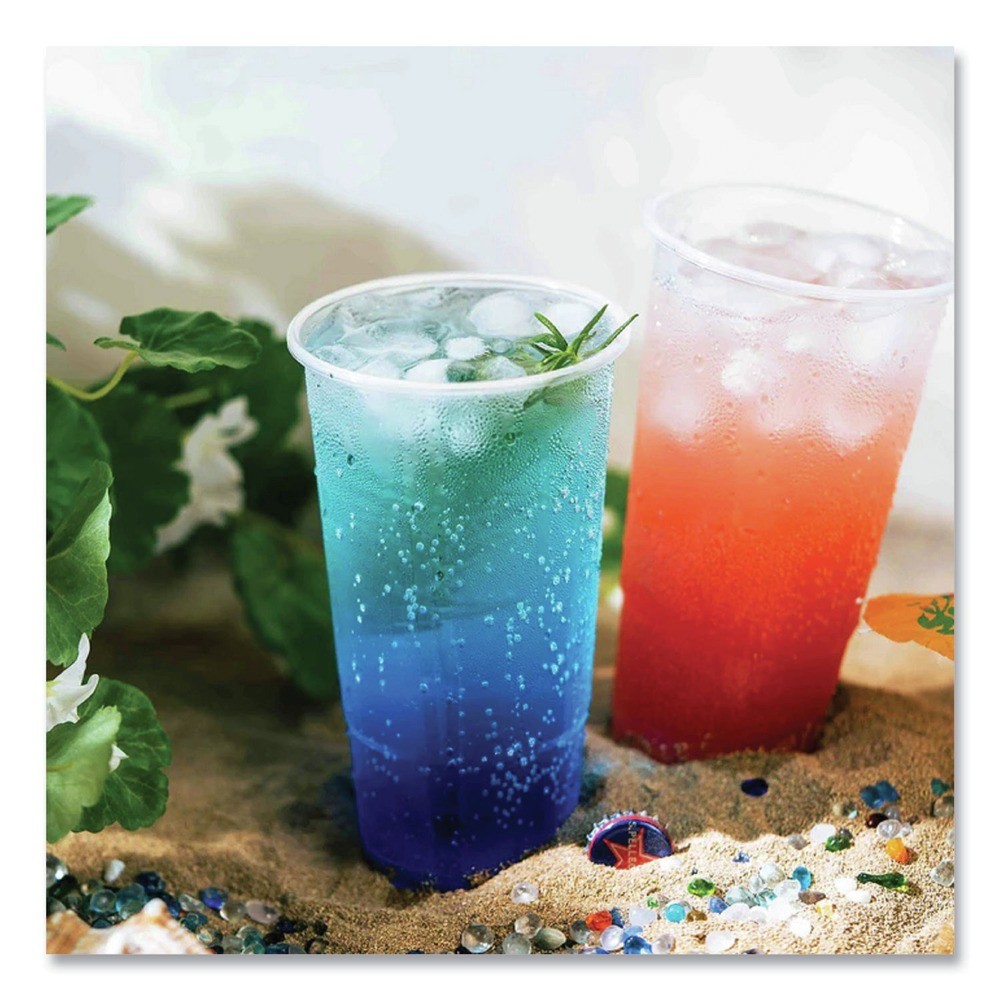 Karat CKPP32 32 oz. PolyPro (PP) Plastic Cups – Translucent (600/Carton) New