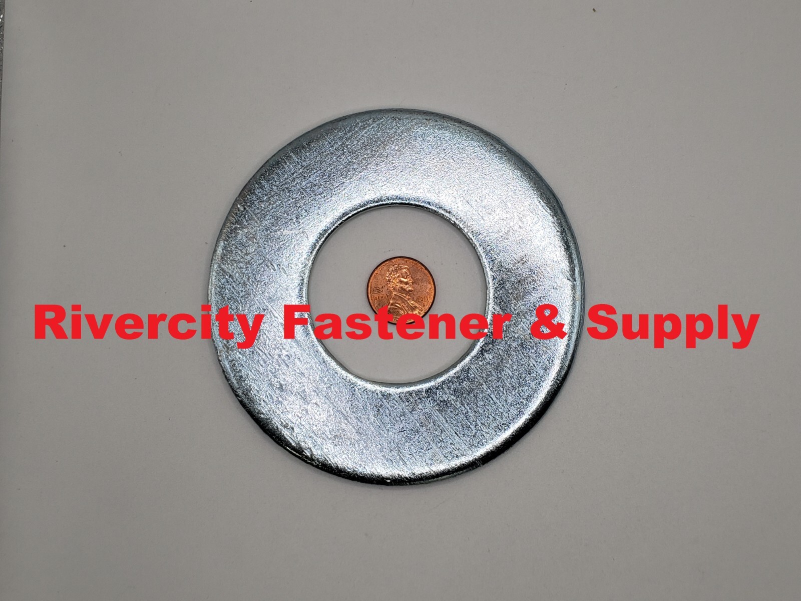 1-3/4 USS Flat Washers 1.75 inch washer 1-7/8 ID x 4″ OD Zinc Plated