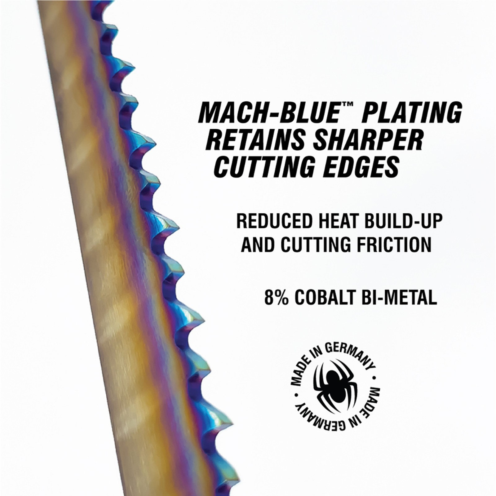 6 in 10-14TPI Reciprocating Saw Blade Mach-Blue (2-Pack) Spyder 200319