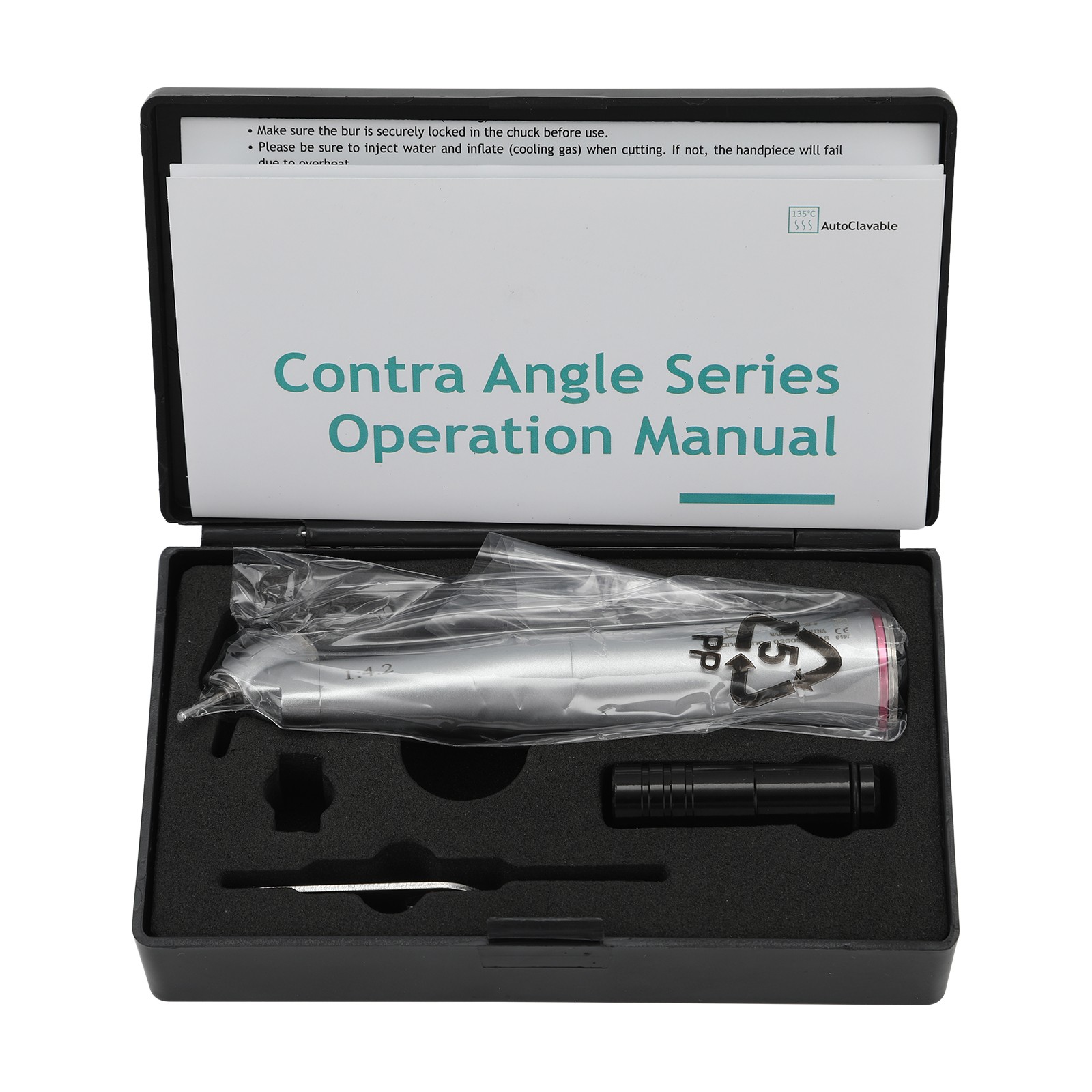 SANDENT 45 Degree Dental Contra Angle led surgical handpiece 1:4.2 Increasing