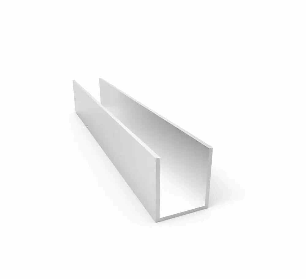 8 Feet Aluminum Channel 1-1/2″ Leg x 1-1/2 Base x 1-1/4″ Inside x 1/8 Thick NEW