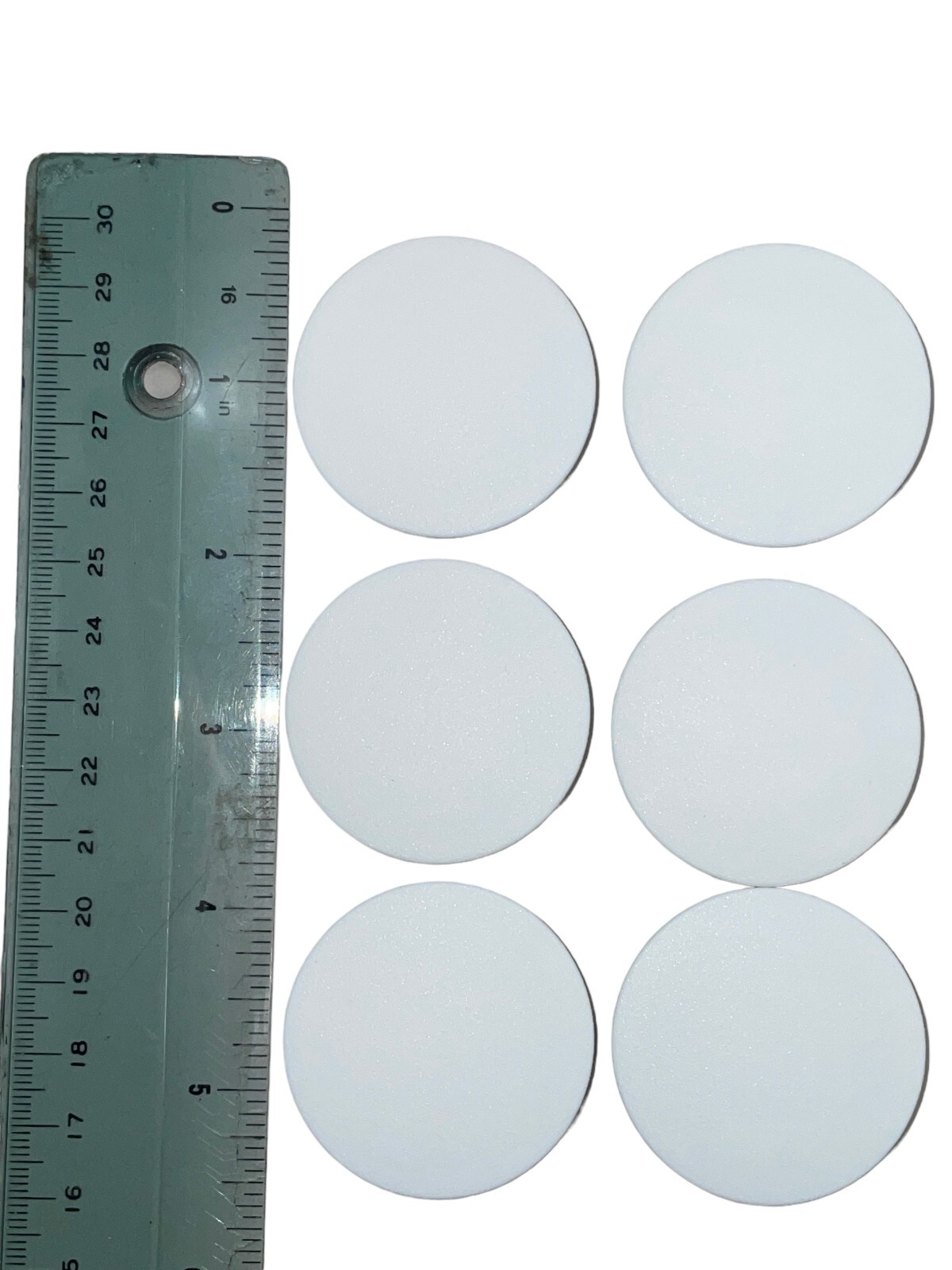 1 1/2″ Hole Nylon Locking Panel Plugs Black/White Dome Cover 1 11/16″ Top Width