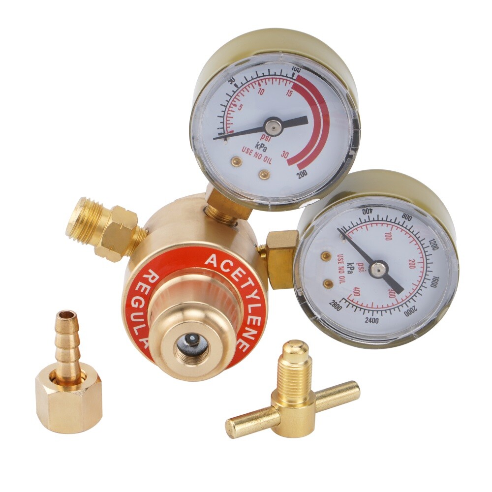 Brass Oxygen & Acetylene Regulators Set for Welding Fit Victor Gas Torch Cutting